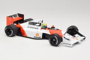 McLaren MP4/5B Honda #27 A. Senna Marlboro McLaren F1 World Champion 1990 Minichamps 1:18 540901827 メタル - 画像 4/7