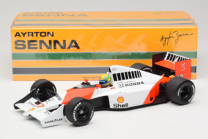 McLaren MP4/5B Honda #27 A. Senna Marlboro McLaren F1 World Champion 1990 Minichamps 1:18 540901827 メタル - 画像 7/7