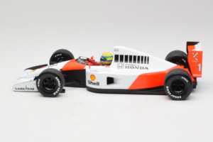 McLaren MP4/6 Honda #1 A. Senna Marlboro McLaren F1 World Champion 1991 Minichamps 1:18 540911801 メタル - 画像 3/7