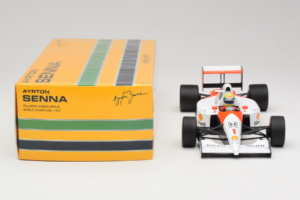 McLaren MP4/6 Honda #1 A. Senna Marlboro McLaren F1 World Champion 1991 Minichamps 1:18 540911801 メタル - 画像 6/7