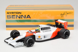 McLaren MP4/6 Honda #1 A. Senna Marlboro McLaren F1 World Champion 1991 Minichamps 1:18 540911801 メタル - 画像 7/7