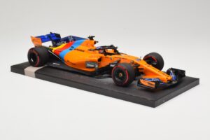 McLaren MCL33 Renault #14 F. Alonso Last F1 Race Abu Dhabi GP 2018 Minichamps 1:18 537183914 メタル - 画像 4/6