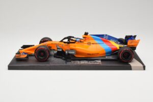 McLaren MCL33 Renault #14 F. Alonso Last F1 Race Abu Dhabi GP 2018 Minichamps 1:18 537183914 メタル