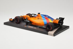 McLaren MCL33 Renault #14 F. Alonso Last F1 Race Abu Dhabi GP 2018 Minichamps 1:18 537183914 メタル - 画像 5/6