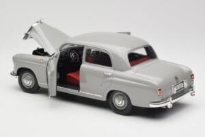 Mercedes 180 W120 Ponton Graphite Grey Revell 1:18 08974 メタル - 画像 5/8