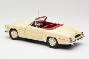 Mercedes 190 SL W121 ベージュ Minichamps 1:18 103037034 メタル - 画像 7/8