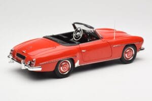 Mercedes 190 SL W121 Guards Red Minichamps 1:18 100037032 メタル - 画像 3/8