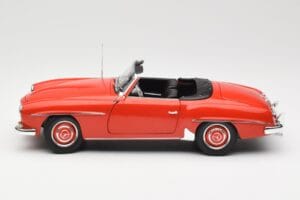 Mercedes 190 SL W121 Guards Red Minichamps 1:18 100037032 メタル - 画像 4/8