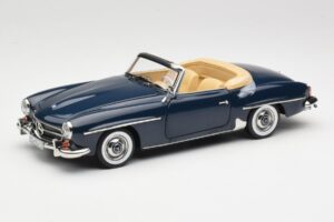 Mercedes 190 SL W121 Middle Blue Norev 1:18 183403 メタル