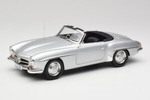 Mercedes 190 SL W121 シルバーグレー Minichamps 1:18 100037031 メタル