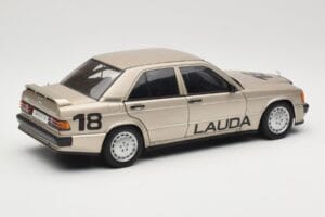 Mercedes 190E 2.3-16 W201 #1 N. Lauda Race of Champions Nurburgring 1984 AUTOart 1:18 88431 メタル - 画像 3/8