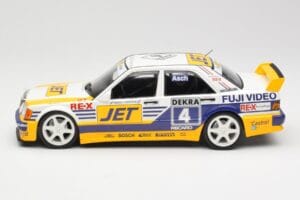 Mercedes 190E 2.5-16 EVO 1 W201 Team MS-Jet #4 R. Asch DTM 1989 Minichamps 1:18 155893604 メタル - 画像 3/6