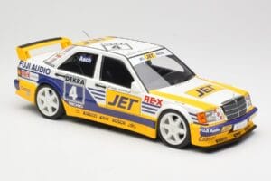 Mercedes 190E 2.5-16 EVO 1 W201 Team MS-Jet #4 R. Asch DTM 1989 Minichamps 1:18 155893604 メタル - 画像 4/6