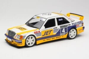 Mercedes 190E 2.5-16 EVO 1 W201 Team MS-Jet #4 R. Asch DTM 1989 Minichamps 1:18 155893604 メタル