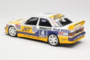 Mercedes 190E 2.5-16 EVO 1 W201 Team MS-Jet #4 R. Asch DTM 1989 Minichamps 1:18 155893604 メタル - 画像 5/6