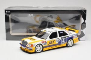Mercedes 190E 2.5-16 EVO 1 W201 Team MS-Jet #4 R. Asch DTM 1989 Minichamps 1:18 155893604 メタル - 画像 6/6