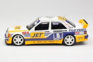 Mercedes 190E 2.5-16 EVO 1 W201 Team MS-Jet #5 M. Reuter DTM 1989 Minichamps 1:18 155893605 メタル - 画像 3/6