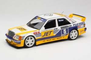 Mercedes 190E 2.5-16 EVO 1 W201 Team MS-Jet #5 M. Reuter DTM 1989 Minichamps 1:18 155893605 メタル
