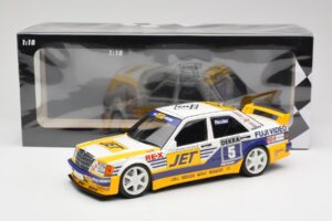 Mercedes 190E 2.5-16 EVO 1 W201 Team MS-Jet #5 M. Reuter DTM 1989 Minichamps 1:18 155893605 メタル - 画像 6/6