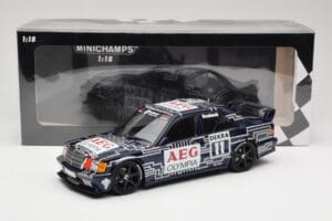 Mercedes 190E 2.5-16 EVO 1 W201 Team Snobeck #11 D. Snobeck DTM 1989 Minichamps 1:18 155893611 メタル - 画像 6/6