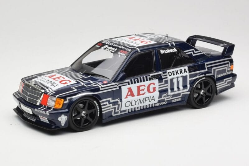 Mercedes 190E 2.5-16 EVO 1 W201 Team Snobeck #11 D. Snobeck DTM 1989 Minichamps 1:18 155893611 メタル