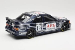 Mercedes 190E 2.5-16 EVO 1 W201 Team Snobeck #12 A. Cudini DTM 1989 Minichamps 1:18 155893612 メタル - 画像 2/6