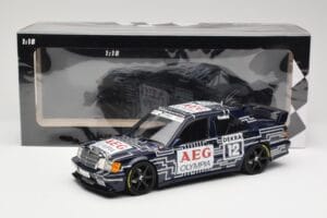 Mercedes 190E 2.5-16 EVO 1 W201 Team Snobeck #12 A. Cudini DTM 1989 Minichamps 1:18 155893612 メタル - 画像 6/6