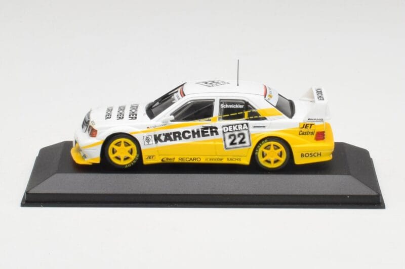 Mercedes 190E 2.5-16 Evo 2 W201 #22 MS Kärcher Schmickler DTM 1990 Minichamps 1:43 13120 メタル
