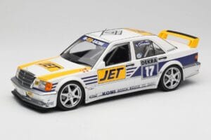 Mercedes 190E 2.5-16 EVO I W201 #17 Team MS-Jet J. van Ommen DTM 1990 Minichamps 1:18 155903617 メタル