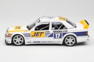 Mercedes 190E 2.5-16 EVO I W201 #17 Team MS-Jet J. van Ommen DTM 1990 Minichamps 1:18 155903617 メタル - 画像 5/6
