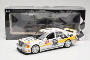 Mercedes 190E 2.5-16 EVO I W201 #60 Team AMG Mercedes K. Wendlinger DTM 1990 Minichamps 1:18 155903660 メタル - 画像 6/6