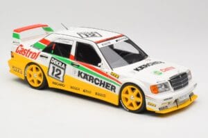 Mercedes 190E 2.5-16 EVO II W201 #12 Team Mass Schons J. van Ommen DTM 1992 Minichamps 1:18 155923612 メタル - 画像 2/6