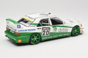 Mercedes 190E 2.5-16 EVO II W201 #20 Team Zakspeed M. Schumacher DTM 1991 Minichamps 1:18 155913620 メタル - 画像 3/6