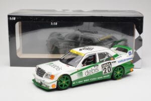 Mercedes 190E 2.5-16 EVO II W201 #20 Team Zakspeed M. Schumacher DTM 1991 Minichamps 1:18 155913620 メタル - 画像 6/6