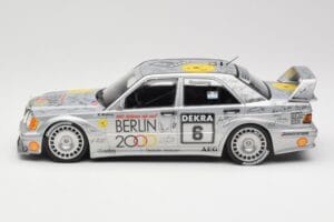Mercedes 190E 2.5-16 EVO II W201 #6 Team AMG Mercedes K. Rosberg DTM 1992 Minichamps 1:18 155923606 メタル - 画像 5/6