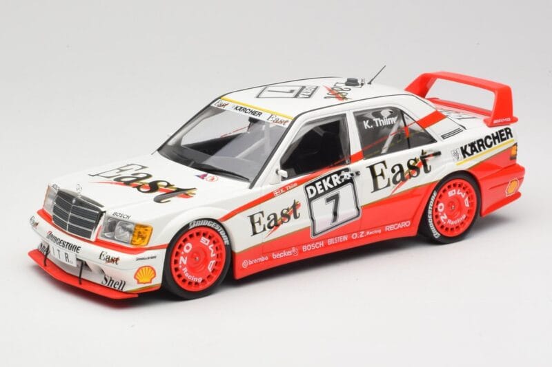 Mercedes 190E 2.5-16 EVO II W201 #7 Team AMG K. Thiim DTM 1991 Minichamps 1:18 155913607 メタル