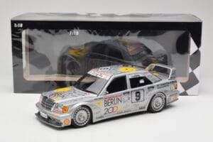 Mercedes 190E 2.5-16 EVO II W201 #9 Zung Fu K. Ludwig Guia Race Macau 1992 Minichamps 1:18 155923609 メタル - 画像 6/6