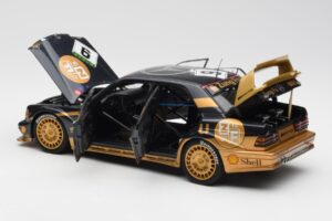 Mercedes 190E 2.5-16 Evo II #9 K. Ludwig Macau GP 3rd Place 1991 AUTOart 1:18 89135 メタル - 画像 5/8