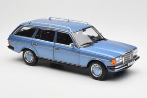Mercedes 200 S123 T-Model ダイヤモンド ブルー ディーラー エディション Norev 1:18 B66040671 メタル - 画像 6/8