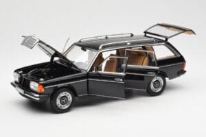 Mercedes 200 T S123 ブラック Norev 1:18 183735 メタル - 画像 2/8