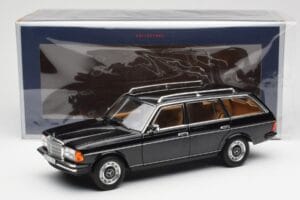 Mercedes 200 T S123 ブラック Norev 1:18 183735 メタル - 画像 8/8