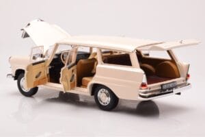 Mercedes 200 Universal W110 クリーム Norev 1:18 183709 メタル - 画像 5/8