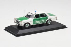 Mercedes 200 W115 ポリス Minichamps 1:43 400034090 メタル - 画像 2/4