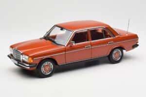 Mercedes 200 W123 イングリッシュ レッド ディーラー エディション Norev 1:18 B66040653 メタル
