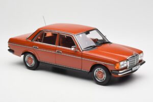 Mercedes 200 W123 イングリッシュ レッド ディーラー エディション Norev 1:18 B66040653 メタル - 画像 6/8