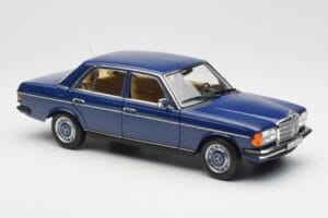 Mercedes 200 W123 サーフブルー Norev 1:18 183710 メタル - 画像 6/8