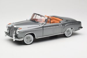 Mercedes 220 SE W128 カブリオレ Grey Metallic Sun Star 1:18 3352-M1 メタル