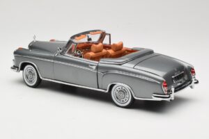 Mercedes 220 SE W128 カブリオレ Grey Metallic Sun Star 1:18 3352-M1 メタル - 画像 7/8