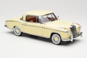 Mercedes 220 SE W128 クーペ ベージュ Sun Star 1:18 3562 メタル - 画像 6/8