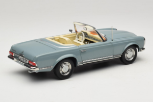 Mercedes 230 SL W113 Horizon Blue Norev 1:18 183992 メタル - 画像 3/9